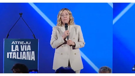 Giornata conclusiva di Atreju, in diretta l’intervento di Giorgia Meloni