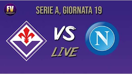 LIVE FV, FIORENTINA-NAPOLI 0-2: RADDOPPIA LUKAKU SU RIGORE