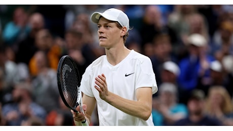 Wimbledon, Sinner dopo la vittoria su Berrettini: Ho avuto fortuna