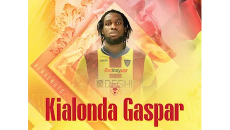 UFFICIALE – Lecce, ecco Kialonda Gaspar: contratto fino al 2027