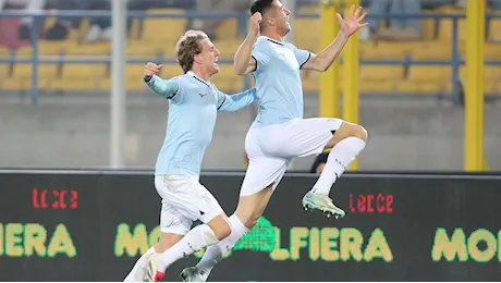 Serie A, la Lazio vince a Lecce 2-1: decide Marušić all’87esimo