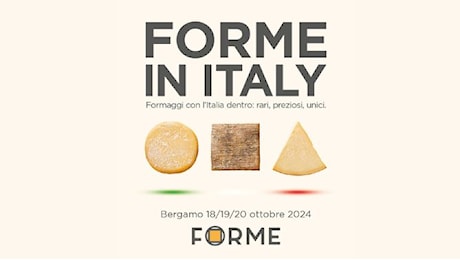 Torna FORME: Bergamo celebra i formaggi rari, preziosi e unici dal 18 al 20 ottobre