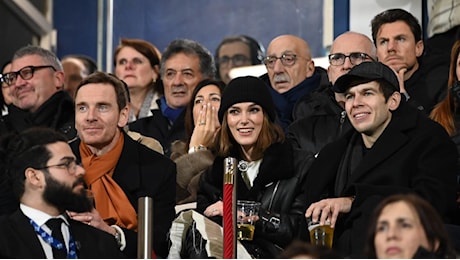 Keira Knightley, Michael Fassbender e Adrian Brody in tribuna: il Sinigaglia sempre più glamour