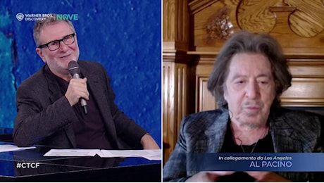 Che tempo che fa, Al Pacino ricorda il primo bizzarro incontro con Marlon Brando: Mangiava il pollo con le mani ed era ricoperto di sugo