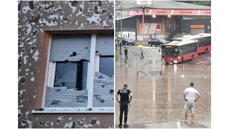 Alluvioni e tempeste di grandine in Europa: 4 morti in Svizzera, 2 in Montenegro, danni in Croazia e Serbia