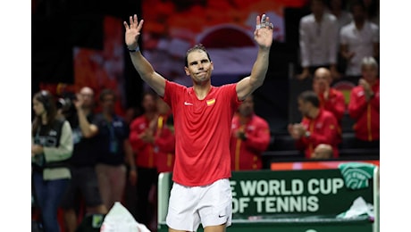 La carriera di Rafael Nadal si conclude con l'eliminazione della Spagna dalla Coppa Davis