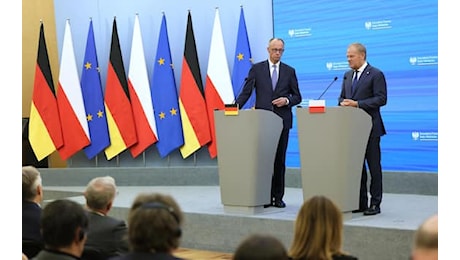 Germania, Merz incontra i leader di Francia e Polonia: dialogo sulla difesa europa