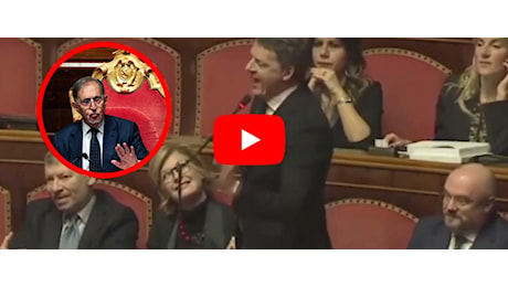 Attacchi da bulletto: il centrodestra condanna il triste show di Renzi contro La Russa (video)