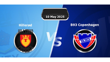Pronostico Hillerod VS Boldklubben (1. Division) – 8 maggio 2025