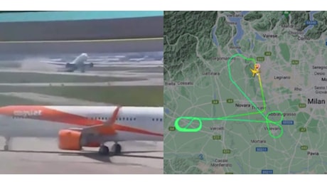 Il video dell'aereo che urta la pista con la coda durante il decollo: atterraggio d'emergenza a Malpensa