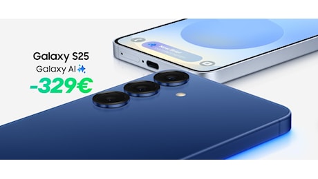Samsung Galaxy S25 12/256GB: prezzo a picco su eBay (-329€)