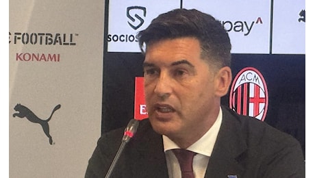 Conferenza stampa Fonseca: «Sfidare l’Atalanta non è mai un buon momento, Loftus-Cheek e Sportiello recuperati. Serie A diversa dal resto d’Europa e vi spiego perchè»