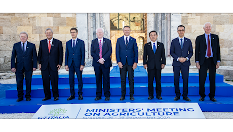 G7 Agricoltura: adottato il comunicato dei ministri sotto la presidenza italiana