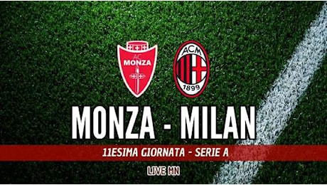 LIVE MN - Monza-Milan (0-0): Maldini grazia il Milan, Okafor il Monza