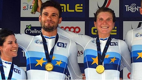 Ciclismo, Ganna e Longo Borghini inseguono l’oro iridato nella staffetta mista