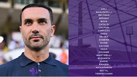 Convocati Fiorentina: Kean recupera ed è convocato, assente Moreno oltre a Gud, Pongracic e Mandragora