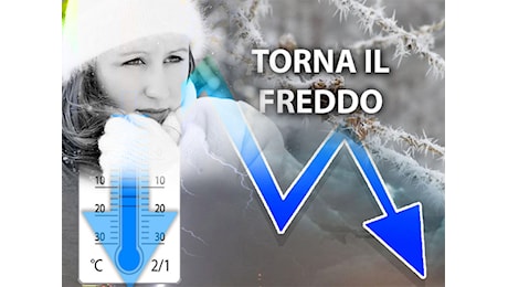 Meteo: Freddo in arrivo, crollo delle temperature dal 10 Gennaio; sarà crudo Inverno