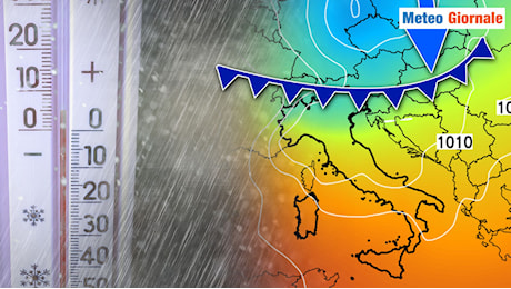 METEO a 15 giorni, crollo termico e porte spalancate all’Inverno