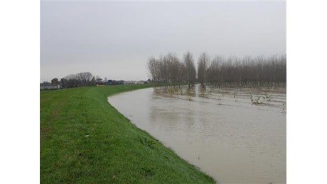 Maltempo, fiume Po osservato speciale: livelli in aumento