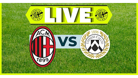 Serie A – Milan-Udinese 1-0: espulso Reijnders, rossoneri in 10 | LIVE News