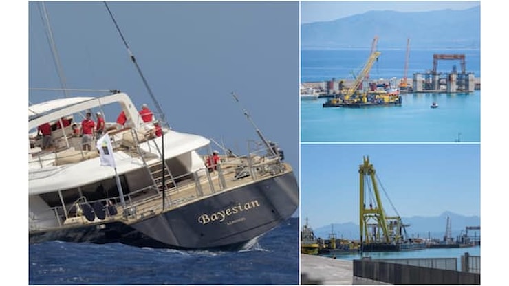 Bayesian, morto un sub di 39 anni che lavorava al recupero dello yacht affondato a Porticello - Sky TG24 Bayesian, morto un sub di 39 anni che lavorava al recupero dello yacht affondato a Porticello - Sky TG24