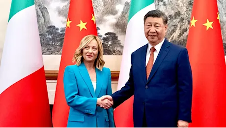 Giorgia Meloni a Pechino, incontro con Xi: «La Cina interlocutore importante»
