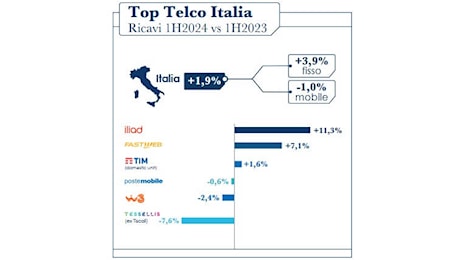 Tlc, in Italia il tracollo è un unicum: in fumo 15 miliardi