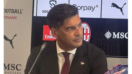 Conferenza stampa Fonseca: le parole del tecnico dopo Fiorentina Milan