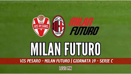 Vis Pesaro-Milan Futuro (2-1): una folle decisione arbitrale e un tiro a giro piegano i rossoneri