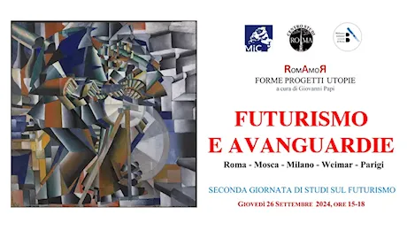 Roma. Il 26 Settembre dalle ore 15 nella Sala 1 della Biblioteca Nazionale seconda Giornata di Studi su “Futurismo e Avanguardie”