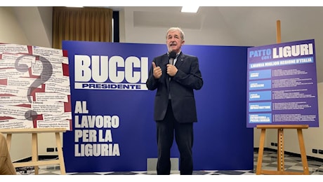 Bucci stipula il Patto con i Liguri: Diritti delle donne, Benessere, Lavoro, Infrastrutture, Entroterra e piccoli borghi