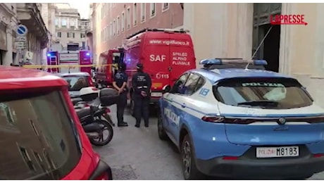 Ascensore cade a Roma, morto un uomo: la polizia sul luogo dell'incidente