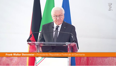 Steinmeier Dolore e vergogna per la strage di Marzabotto