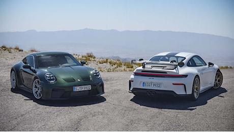 Porsche 911 GT3 (2024), ancora aspirata e anche manuale