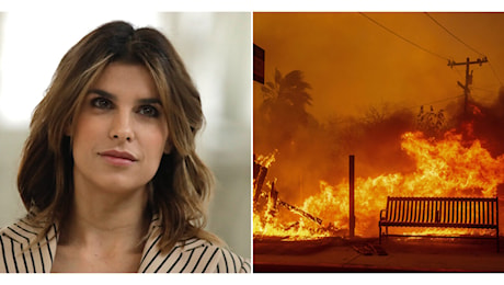 Elisabetta Canalis terrorizzata dagli incendi di Los Angeles: Non vivo nella zona interessata dai roghi, oggi vedo le fiamme da casa mia