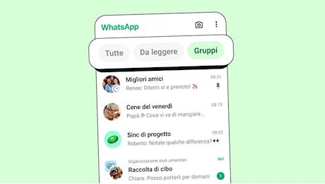 Le liste predefinite in WhatsApp per Android si potranno presto cancellare: ecco come