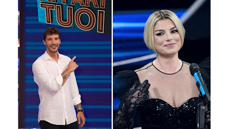 Stefano De Martino 'trova' Emma Marrone ad Affari Tuoi: in studio cala il gelo