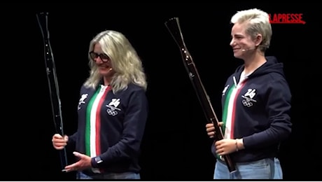 Giochi Invernali Milano-Cortina 2026: Vio, Kostner, Belmondo e Caironi svelano le torce Olimpiche