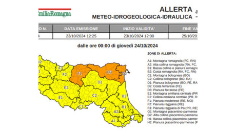 Tanta pioggia e niente freddo in Emilia