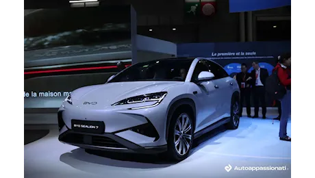 BYD Sealion: un nuovo SUV coupé elettrico per la Casa cinese