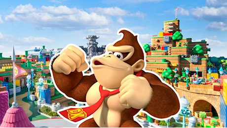 L’attrazione dedicata a Donkey Kong del SUPER NINTENDO WORLD sarà presentata con un Direct dedicato