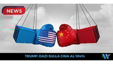 Dazi sulla Cina al 104%, Bitcoin scende sotto i 77.000$