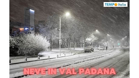 Tutto quello che c’è da sapere sulla nevicata in Pianura Padana dei prossimi giorni. Il punto meteo