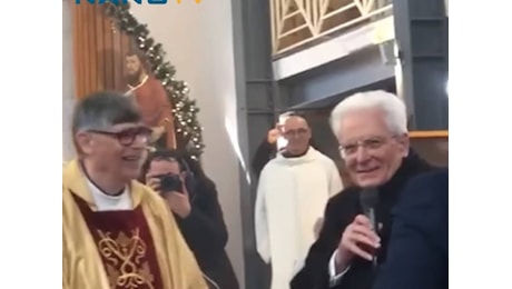 Mattarella a sorpresa a Caivano e da don Patriciello