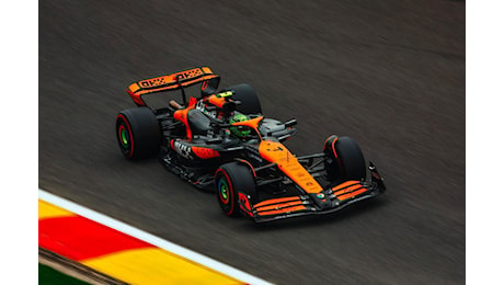 F1. Nel venerdì di Spa brilla la McLaren. Ferrari incoraggiante, ma Mercedes…