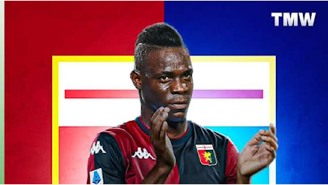 Balotelli, il ds del Genoa conferma: Ha trasmesso grande entusiasmo