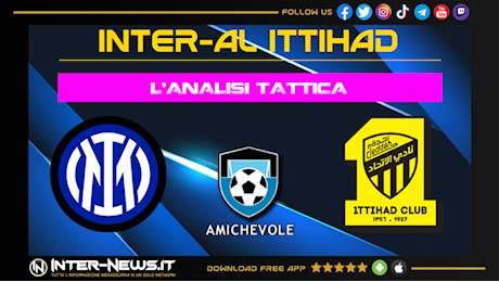 Analisi tattica Inter-Al Ittihad (0-2): manovra poco fluida e lenta. Bisogna crescere