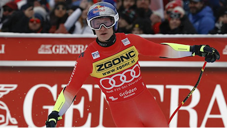 Odermatt è terzo nel super G di scena in Val Gardena vinto da Casse