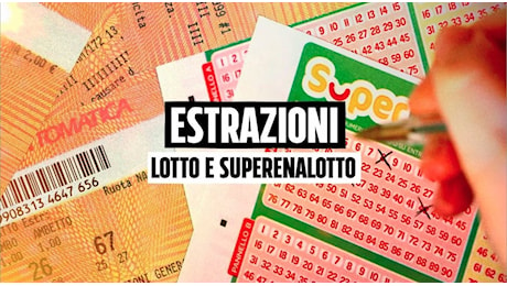 Estrazioni Lotto, SuperEnalotto e 10eLotto di martedì 1 ottobre 2024, numeri vincenti e quote: nessun 6 o 5+1