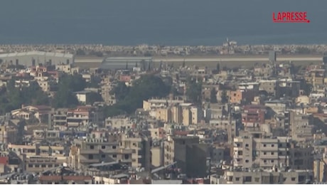 VIDEO Libano, raid israeliano su Beirut dopo avviso evacuazione